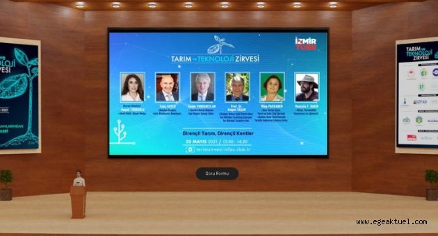   Başkan Soyer, Tarım ve Teknoloji Zirvesi’nde konuştu