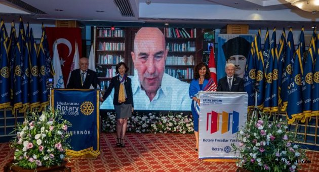 Başkan Soyer'e Rotary Meslek Hizmet Ödülü