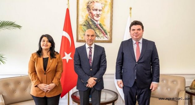 Başkan Soyer'e teşekkür ziyareti