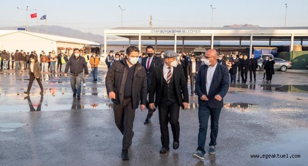 Başkan Soyer'in Bakırçay Havzası turu sürüyor