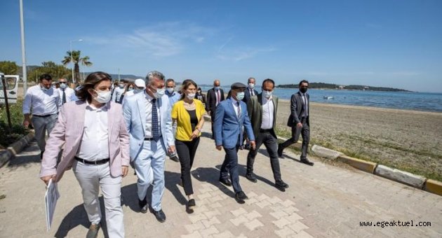 Başkan Soyer'in yarımada turu Urla'dan başladı