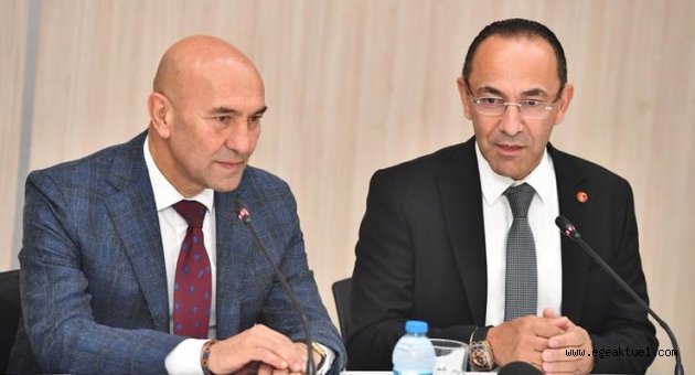 Başkan Tunç Soyer: "Zorlu süreçte kendisinin yanındayım"