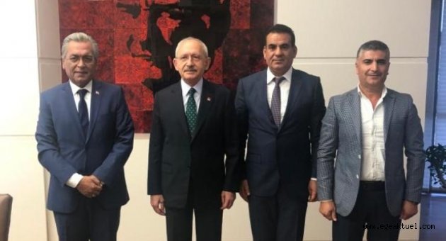 Başkan Uygur Kılıçdaroğlu ile buluştu