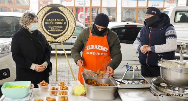 Başkan Yetişkin lokma döktürdü