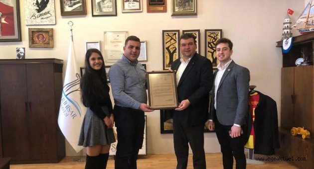 Başkan Yetişkin'den Yurtiçi Kargo'ya teşekkür