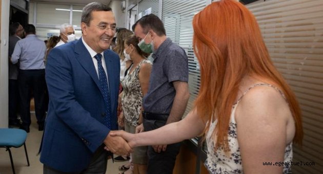 Batur, bayramlaşma programına başladı