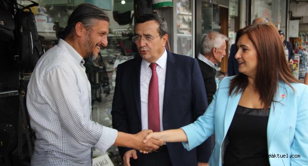 Batur’dan 1 Kasım öncesi Esnaf ziyareti