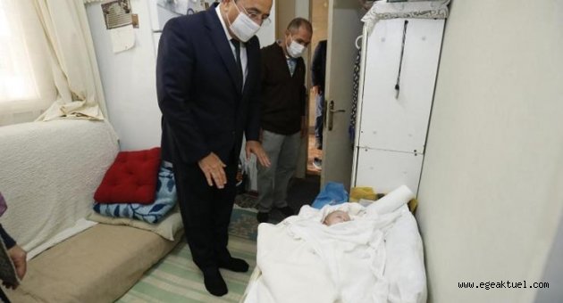 Batur’dan Elif bebeğe “hoş geldin” ziyareti
