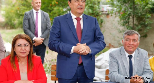 Batur’dan Honaz'a destek ziyareti