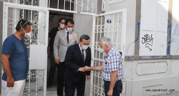 Batur: Sağlık çalışanlarımızın yanındayız