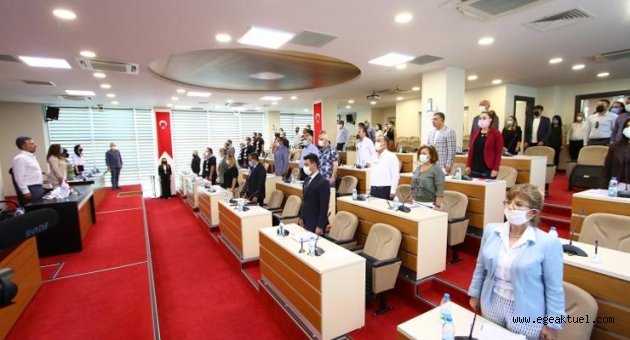 Bayraklı Belediyesi Meclisinden İsrail'e tepki