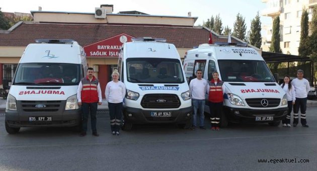 Bayraklı’da 2 bin hastaya ambulans hizmeti