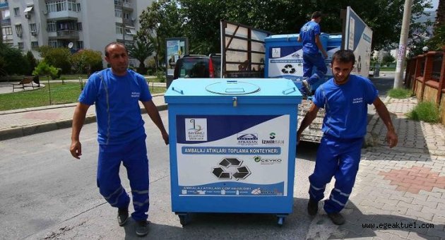 Bayraklı’da 23 ton atık geri kazanıldı