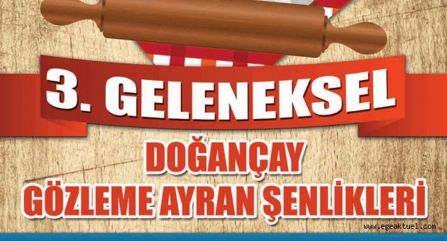 Bayraklı’da gözleme-ayran şenliği 