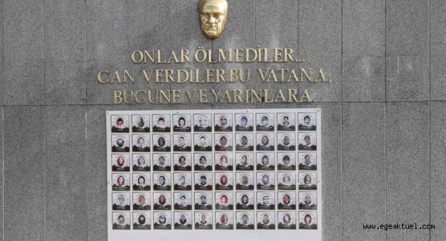 Bayraklı’da Şehitler Anıtı yenilendi