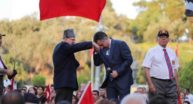 Bayraklı'da 30 ağustos coşkusu
