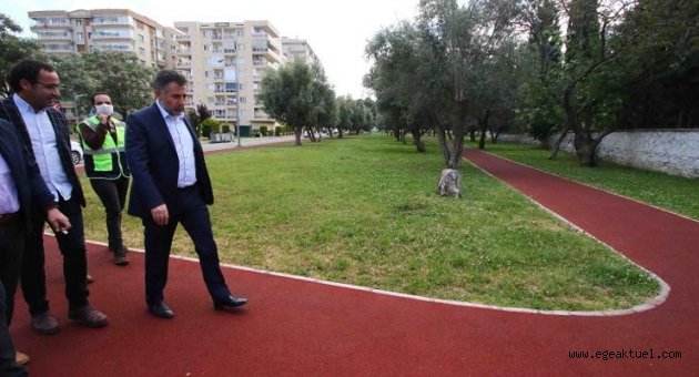 Bayraklı'da 44 parka yeni oyun grubu