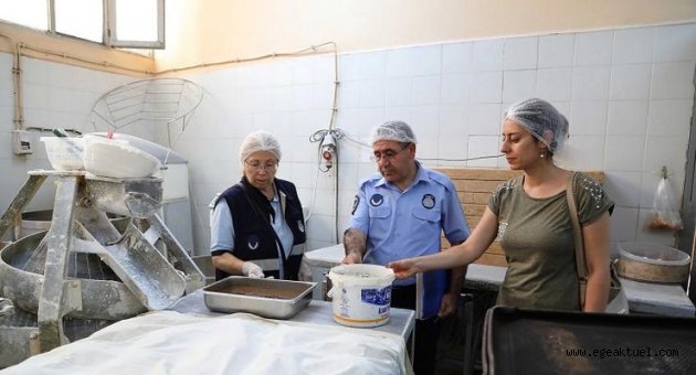 Bayraklı'da fırınlara sıkı denetim