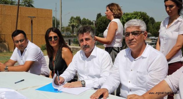 Bayraklı'da toplu sözleşme sevinci