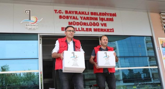 Bayraklı'da yüz güldüren destek