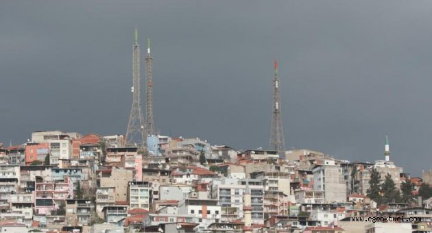 Bayraklı'daki TV vericileri kaldırılıyor
