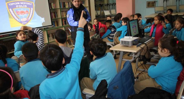 Bayraklılı çocuklara 'trafik' eğitimi