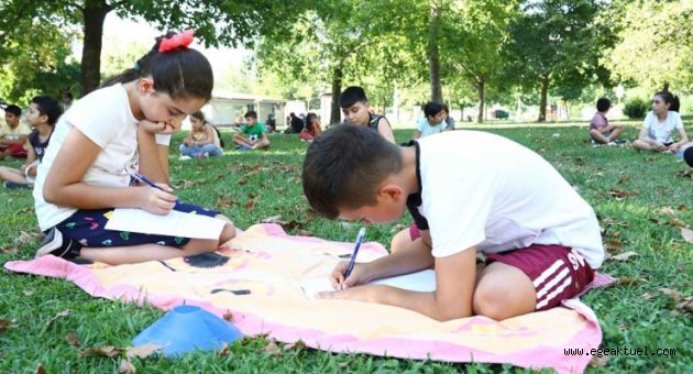 Bayraklılı çocuklardan Başkan Sandal'a mektup