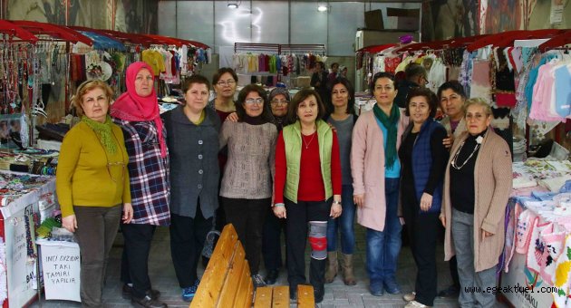 Bayraklı'nın “emekçi” kadınları!