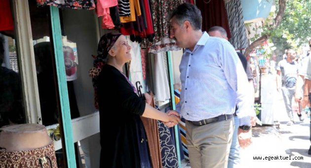 Bayraklı'nın sokakları pırıl pırıl