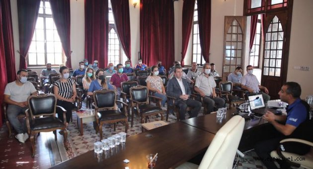 Belediye çalışanına Afet eğitimi