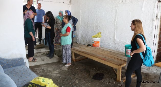 Belediyeden yağış mağdurlarına yardım eli