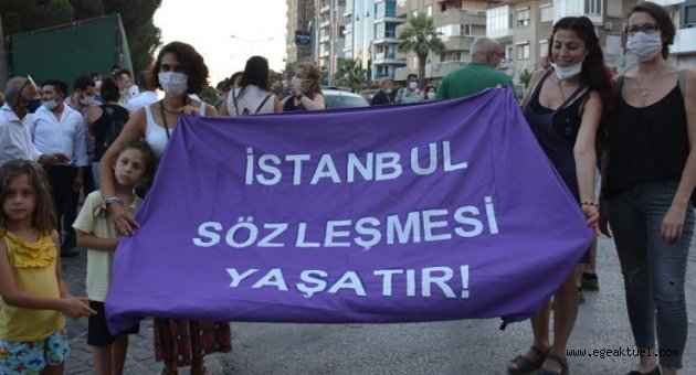 Bergama’da Kadın Cinayetleri’ne Islıklı Prosteto