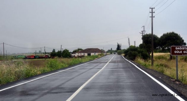 Bergama’ya 463 kilometrelik üretim yolu yapıldı