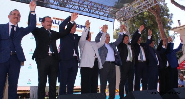 Binali Yıldırım’dan Bayındır’a tarımsal OSB sözü