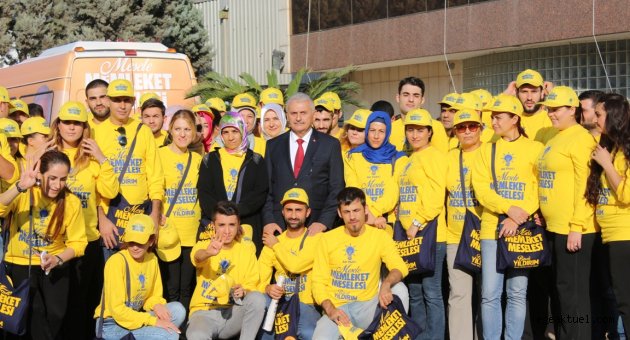 Binali Yıldırım’ı gönüllü ordusu temsil edecek