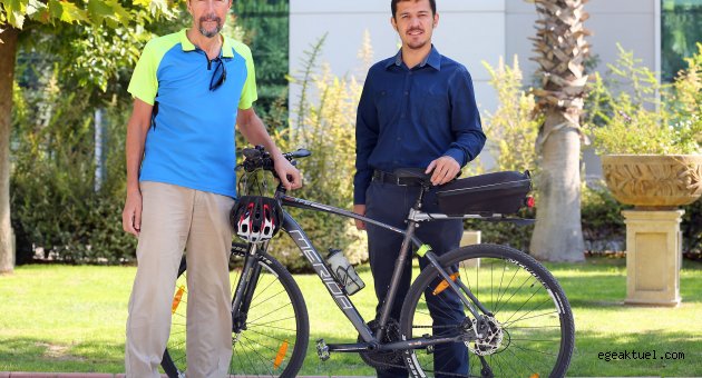 Bisikleti 2 kez çalındı, hırsızlığa karşı proje geliştirdi