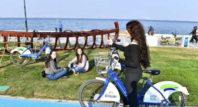 Bisikletli ulaşımda İzmir örnek olacak