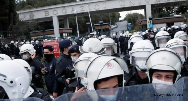 Boğaziçi öğrencilerinden Erdoğan'a 'terörist' cevabı