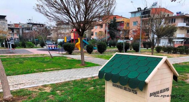 Bornova Belediyesi can dostların da yanında