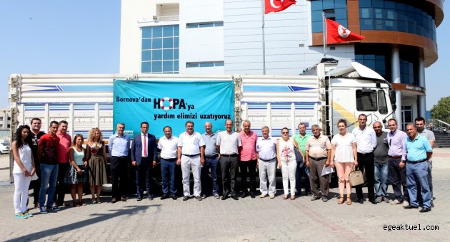 Bornova Belediyesi’nden Hopa’ya destek
