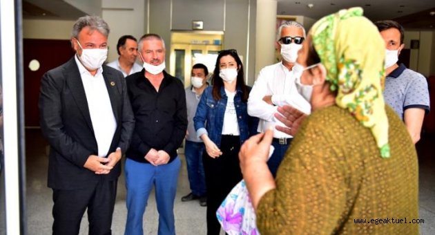 Bornova Belediyesi’nden sağlık kahramanlarına destek