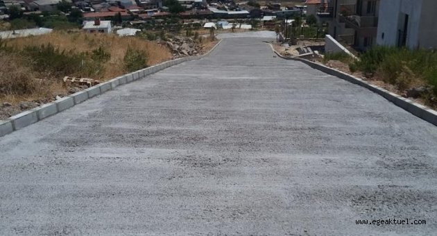 Bornova Belediyesi yolları yeniliyor