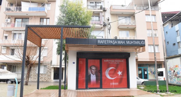 Bornova Belediyesi'nden muhtarlara tam destek
