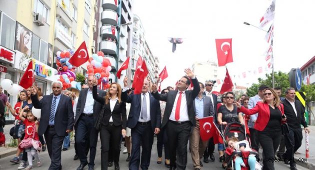 Bornova’da Cumhuriyet coşkusu