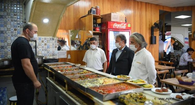 Bornova’da Koronavirüs denetimleri sürüyor