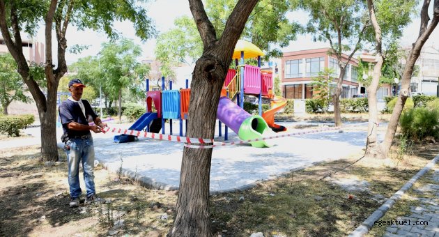 Bornova’da park rekoru