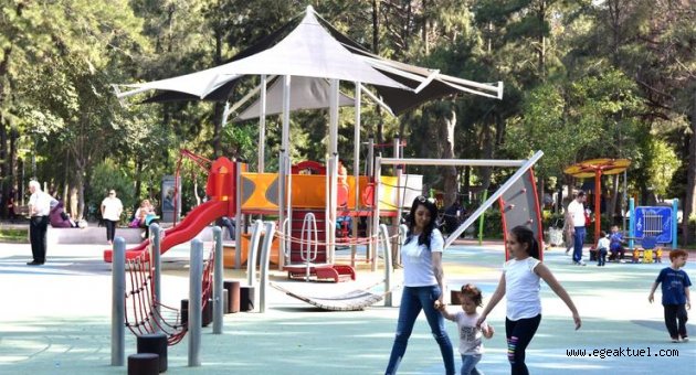Bornova’nın parkları artık daha güvenli