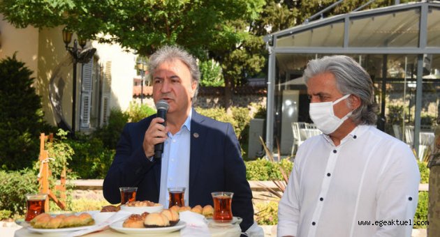 Bornova protokolü bayram için bir araya geldi