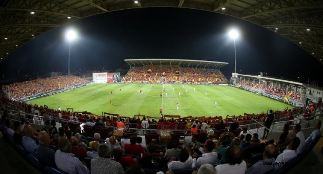 Bornova Stadı Göztepe – Malatyaspor maçına hazır