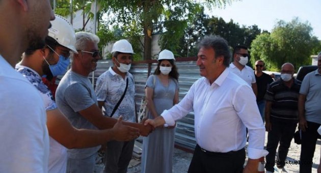 Bornova yeni havuzuna kavuşuyor